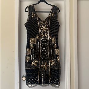 Plus Size Sequin Dress (1920’s flapper inspired)